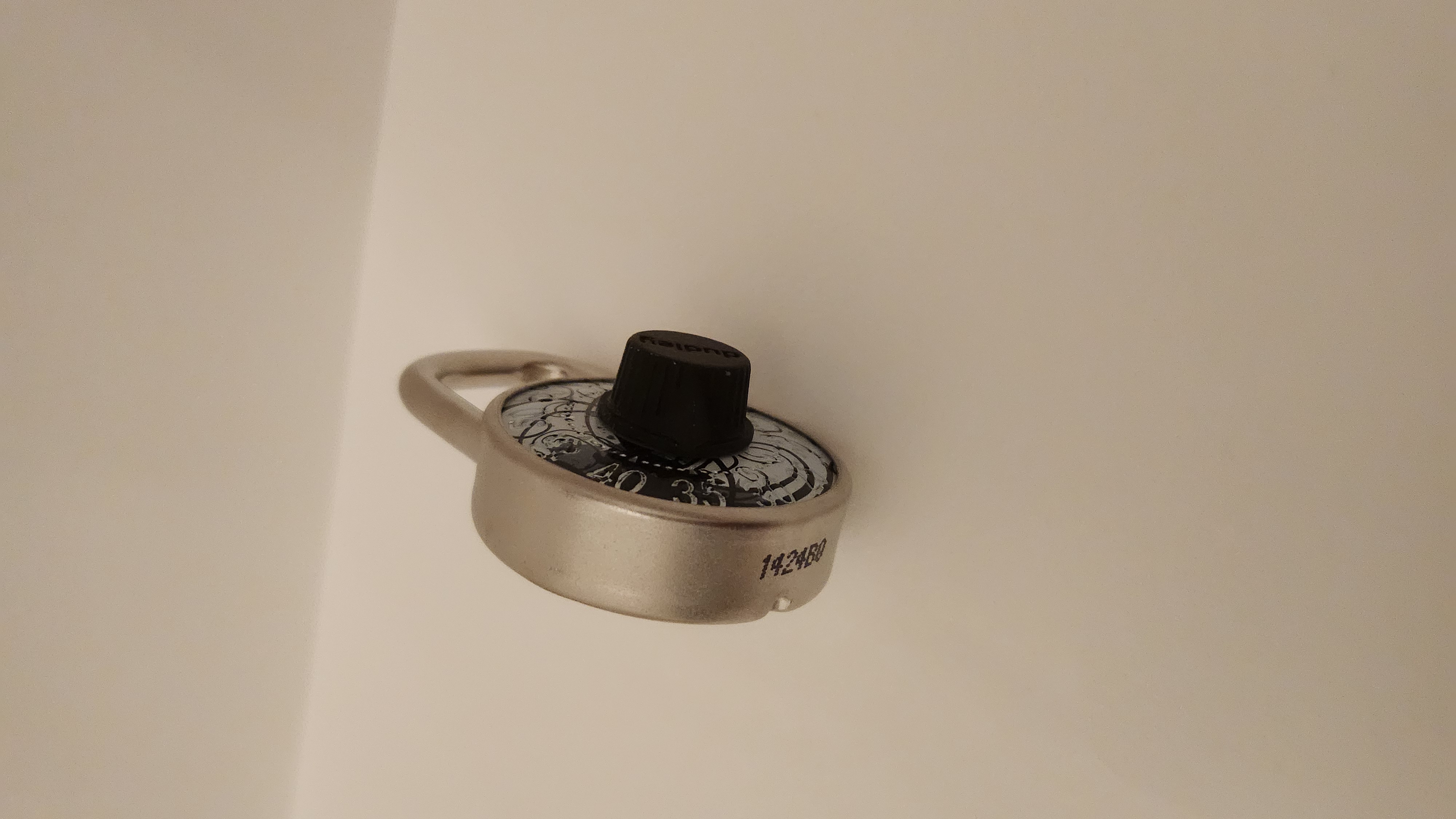 Photo of lock, angle 2